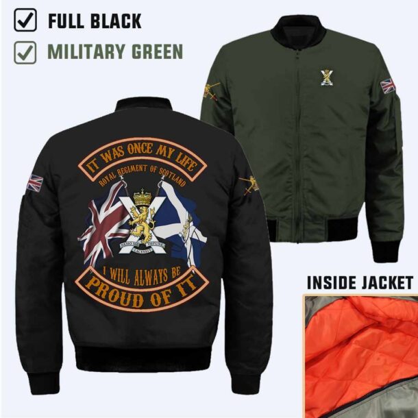 The Royal Regiment Of Scotlandcotton Printed Shirts Hlzkr