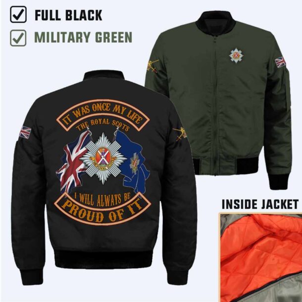 The Royal Scots The Royal Regimentcotton Printed Shirts Tndxu
