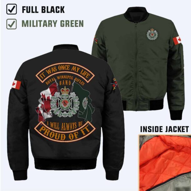 The Royal Winnipeg Rifles Bandcotton Printed Shirts D1boi