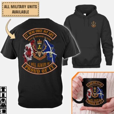 The Seaforth Highlanders Of Canadacotton Printed Shirts Dqflm