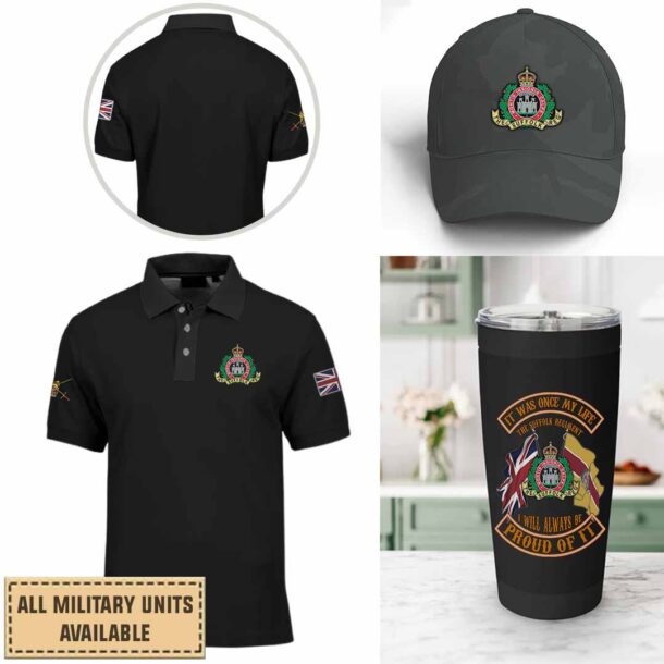 The Suffolk Regimentpolo Shirt Fsfab