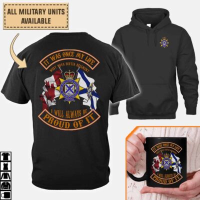 The West Nova Scotia Regimentcotton Printed Shirts Wmdus