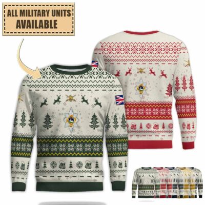 Wfr The Worcestershire And Sherwood Foresters Regimentpremium Ugly Sweater 0wfel