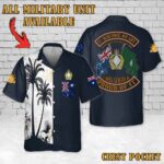 WRAAC Women's Royal Australian Army Corps_Flag Hawaiian Shirt