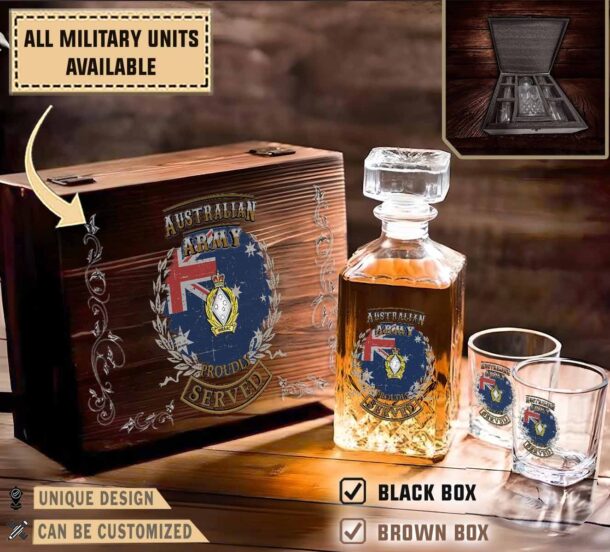 Wraac Womens Royal Australian Army Corpsmilitary Decanter Set 9ef1o