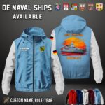 Custom DE Naval Ships Sunset Windbreaker Jackets 2