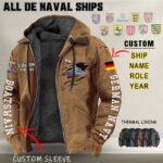 DE Naval Ships Hooded Jacket 2