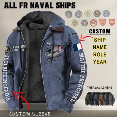 FR Naval Ships Hooded Jacket 1 1