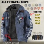 FR Naval Ships Hooded Jacket 1