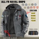 FR Naval Ships Hooded Jacket 3