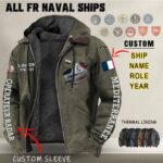 FR Naval Ships Hooded Jacket 5
