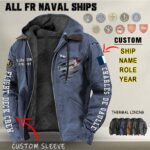 FR Naval Ships Hooded Jacket 6
