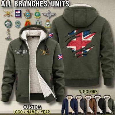 Fleece Zip Hoodie 1 3