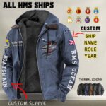 HMS Ships Hooded Jacket 1