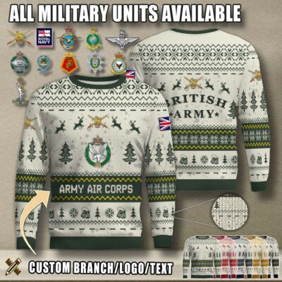 Army Air Corps Premium Ugly Sweater